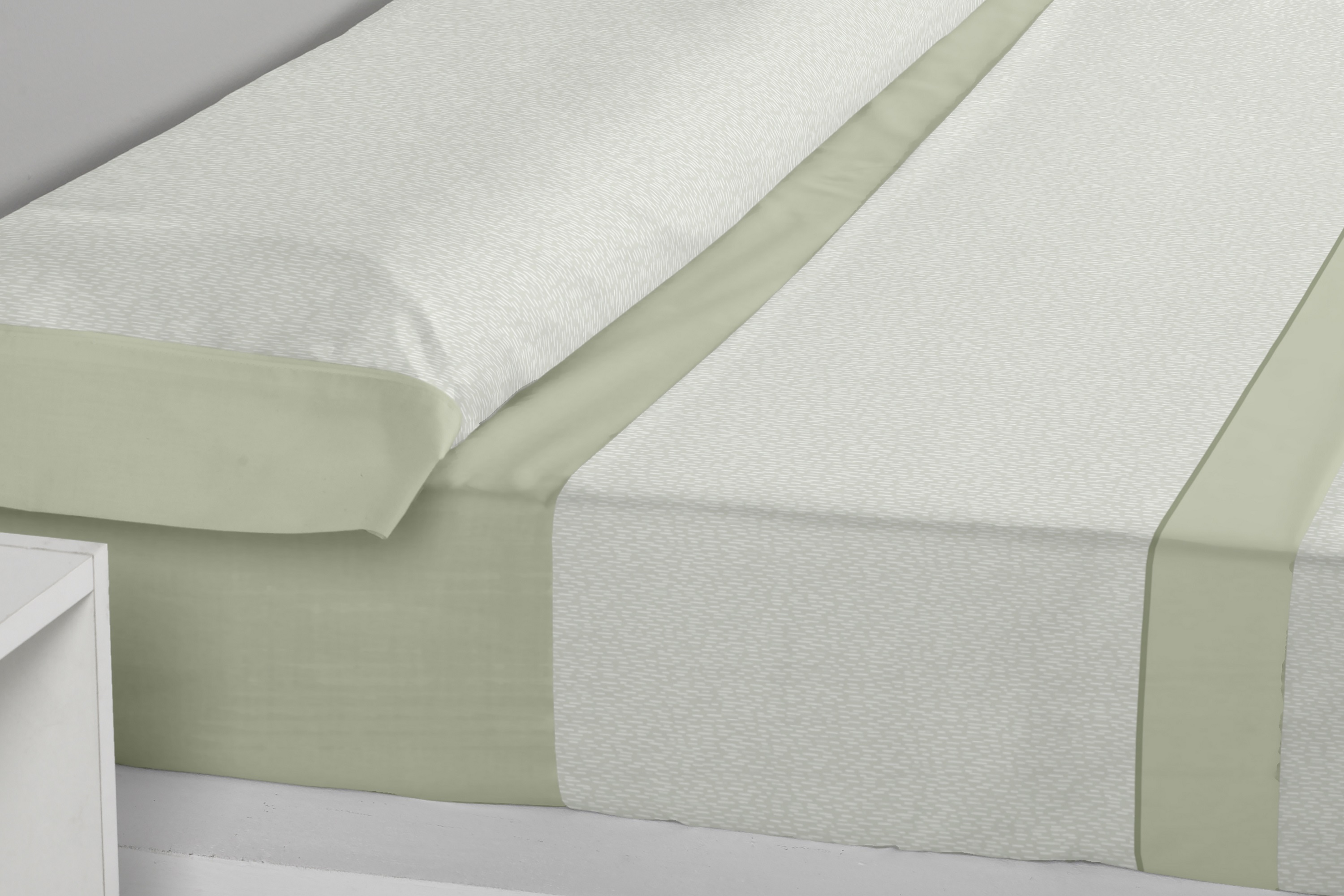 detalle tejido sabanas franela rain trovador